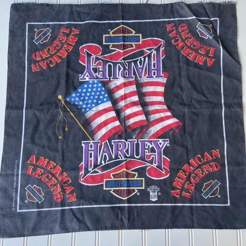 Harley Davidson Vintage “ American Legend ” Bandana